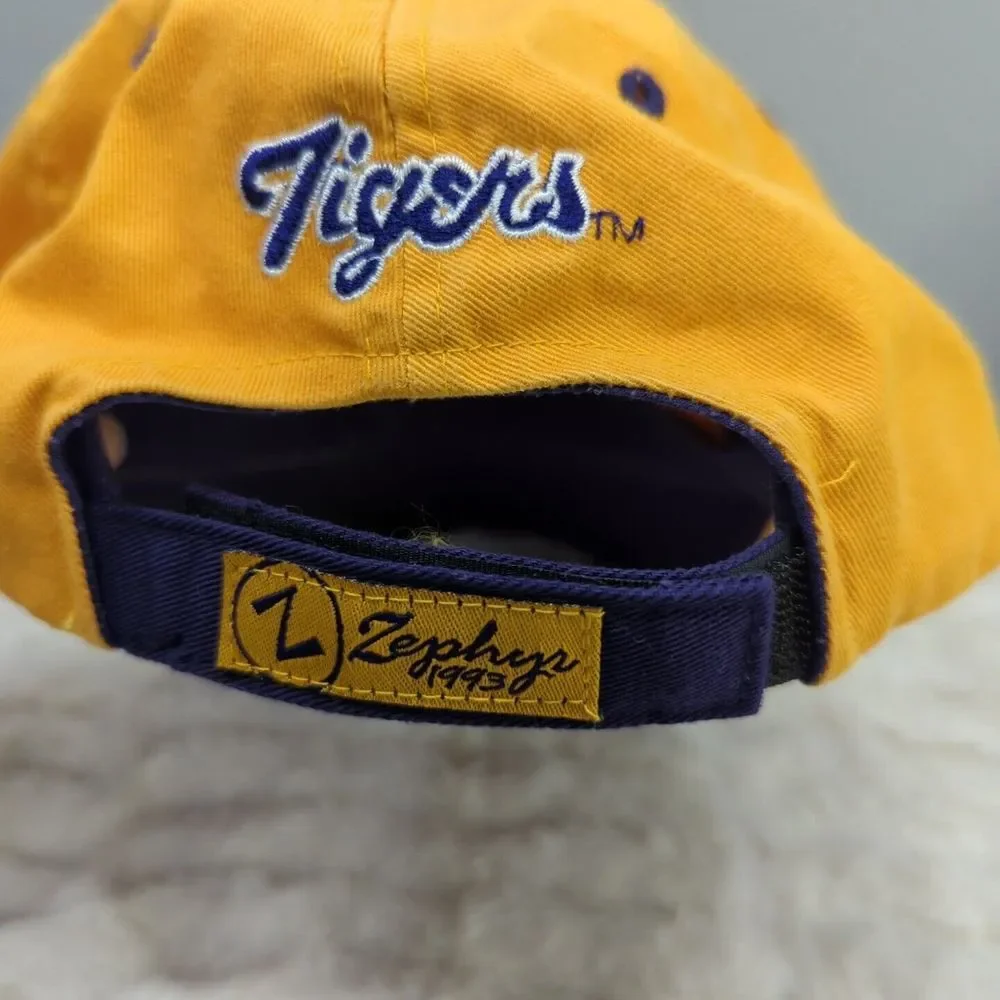 Zephyr LSU Tigers Yellow And Purple Baseball‎ Hat Adjustable Closure